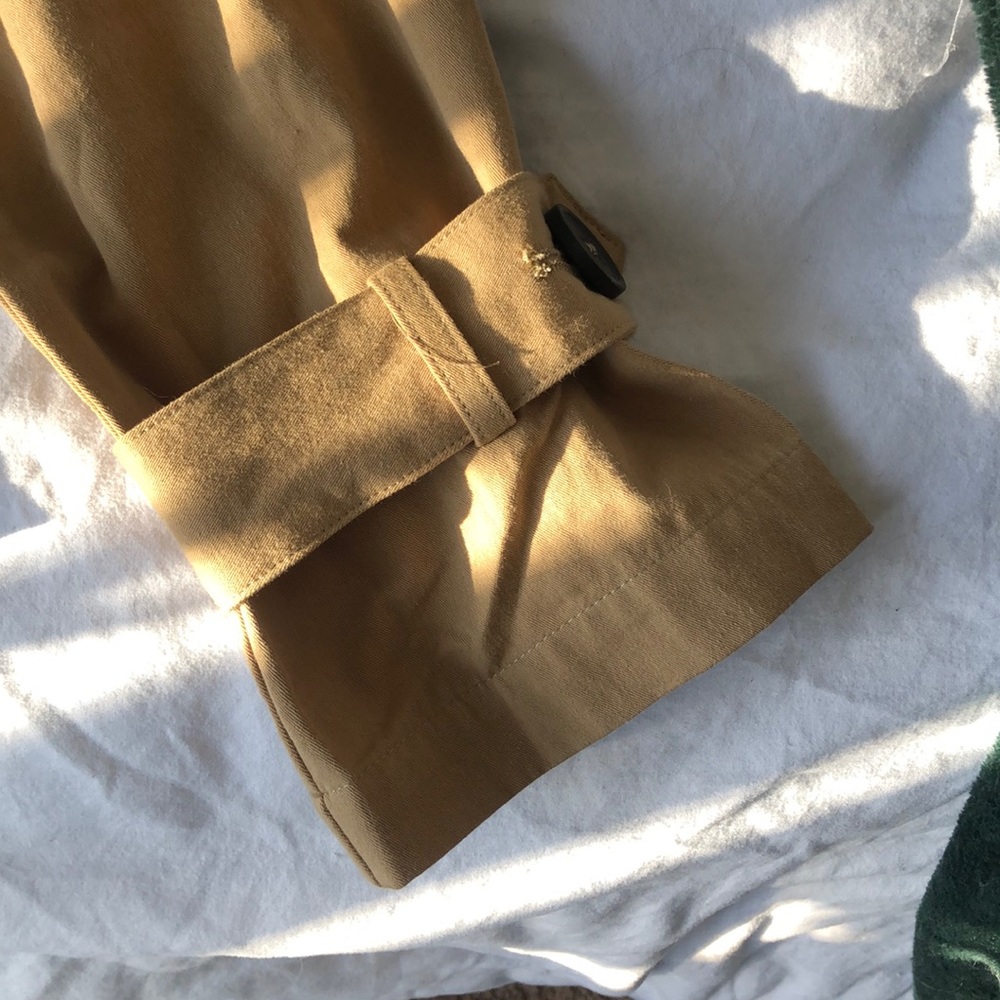 Camel Front Button Jacket - Picture 3 of 4